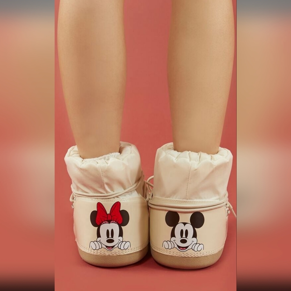 Disney Mickey & Minnie Mouse Booties size 7.5